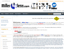Tablet Screenshot of miller4less.com